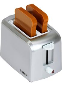 Kinder-Toaster klein "Bosch - Happy", silber (silberfarben), Spielzeug-Haushaltsger&auml;te, KinderB:12cm H:10,5cm T:15cm, Kunststoff, Kinder-Toaster, B:12cm H:10,5cm T:15cm