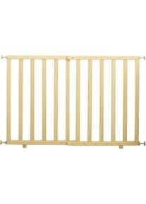 T&uuml;rschutzgitter Roba "naturfarben", Baby, Gr. B/H/T: 106cm x 71cm x 5cm, beige (natur), Massivholz, Schutzgitter T&uuml;rschutzgitter