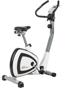 Heimtrainer "HT 400 (mit/ohne Unterlegmatte)" Gr. 1, grau (wei&szlig;, grau), Motive Fitness by U.N.O., Heimtrainer, ohne Unterlegmatte, Heimtrainer, 120 kg max. Benutzergewicht, Fahrrad, 8 Widerstandsstufen, B:48cm H:126cm L:90cm
