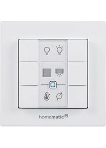 homematic IP Wandtaster "Wandtaster - 6-fach (142308A0)", wei&szlig;, Smart-Home-Stationen, Wandtaster