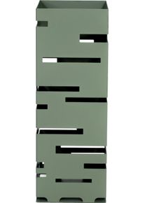 Schirmst&auml;nder SPINDER DESIGN "MODERN", gr&uuml;n (dusty gr&uuml;n), B:18cm H:50cm T:18cm, Stahl, Regenschirmst&auml;nder, Schirmst&auml;nder, Regenschirmst&auml;nder aus Stahl