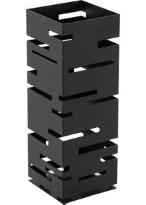 Schirmst&auml;nder SPINDER DESIGN "MODERN", schwarz, B:18cm H:50cm T:18cm, Stahl, Regenschirmst&auml;nder, Schirmst&auml;nder, Regenschirmst&auml;nder aus Stahl