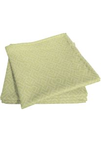 Stoffserviette Adam "Graphic Ventus Light" Gr. 1, gr&uuml;n (hellgr&uuml;n), B:30cm L:30cm, Obermaterial: 100% Baumwolle, Servietten, Stoffserviette