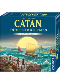 Spiel Kosmos "CATAN Entdecker & Piraten", bunt, Spiele, Kinder, Spiel, Made in Germany