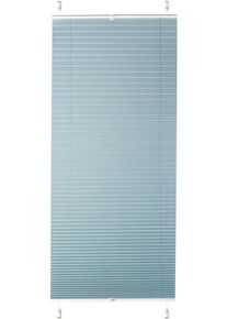 Plissee K-home "Siena" Gr. 1, blau (petrol), B:40cm H:130cm, Obermaterial: 100% Polyester, Plissees, Plissee