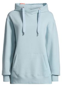 Kapuzenpullover SALZHAUT "Hoodie ODDEBODJE", Herren, Gr. L, blau (breeze), Obermaterial: 100% Baumwolle CO., Pullover Kapuzenpullover