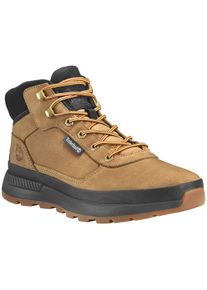 Schn&uuml;rboots Timberland "FIELD TREKKERMID LACE UP SNEAKER", Herren, Gr. 46, gelb (wheat), Leder, Synthetik, Schuhe Schn&uuml;rboots, Winterschuhe, Sneakerboots, Winterboots