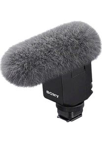 Sony Mikrofon "Shotgun-Mikrofon ECM-B10 (Kompakt, Kabellos, Batterielos)", schwarz, T:7,93cm, Mikrofone, Mikrofon