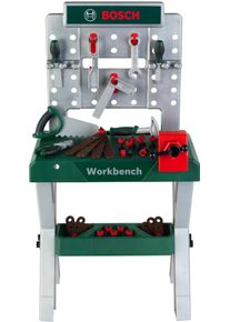 Spielwerkbank klein "Bosch, Workbench", bunt, Rollenspielzeug, KinderB:48cm H:90,5cm T:32cm, Kunststoff, Spielwerkbank, Made in Germany, B:48cm H:90,5cm T:32cm