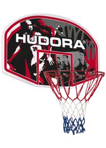 Basketballkorb Hudora "Hudora In-/Outdoor", rot (schwarz, wei&szlig;, rot), Ballsportk&ouml;rbe, KinderB:90cm H:60cm, Basketballkorb, B:90cm H:60cm