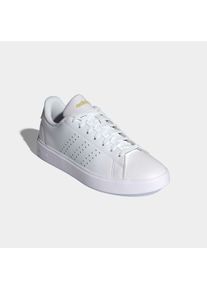 Sneaker adidas Sportswear "ADVANTAGE 2.0", Damen, Gr. 37, wei&szlig; (cloud wei&szlig;, putty mauve, gold metallic), Synthetik, Schuhe Sneaker, Design auf den Spuren des adidas Stan Smith