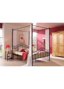 Metallbett Home Affaire, schwarz, L:210cm, Betten, Metallbett