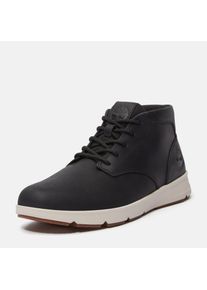 Schn&uuml;rboots Timberland "PARKER STREETMID LACE UP SNEAKER", Herren, Gr. 44, schwarz (schwarz full grain), Leder, Schuhe Schn&uuml;rboots, Winterstiefel, Schn&uuml;rstiefel, Winterschuhe
