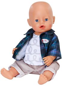 Puppenkleidung Baby Born "Teddy Cool-Outfit, 43 cm", bunt, Puppenkleidung, Baby, Puppenkleidung