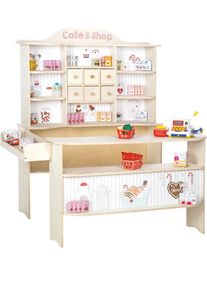 Kaufladen Roba "Verkaufsstand, naturfarben", beige (natur), Kaufl&auml;den, KinderB:107cm H:121cm T:95cm, MDF, Kaufladen, B:107cm H:121cm T:95cm
