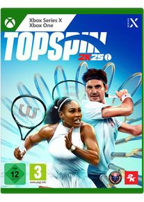 2K Spielesoftware "TopSpin 2K25", ohne farbbezeichnung, Xbox Series X, Spielesoftware, Spielesoftware
