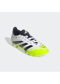 Fu&szlig;ballschuh adidas Performance "PREDATOR CLUB KIDS FG/MG", Kinder, Gr. 35, bunt (cloud wei&szlig;, core schwarz, lucid lemon), Synthetik, Schuhe Fu&szlig;ballschuh, geeignet f&uuml;r Rasen- und Kunstrasenpl&auml;tze, f&uuml;r Kinder & Jugendliche