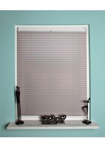 Plissee Home Wohnideen "NOLAN" Gr. 3, grau, B:60cm H:130cm, Obermaterial: 100% Polyester, Plissees, Plissee