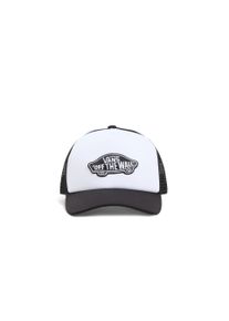 Baseball Cap Vans "CLASSICPATCHCURVEDBILLTRUCKER", Jungen, schwarz-wei&szlig; (schwarz, wei&szlig;), Netz, Kunstfaser, Caps Baseball Cap, f&uuml;r Kids, Topseller