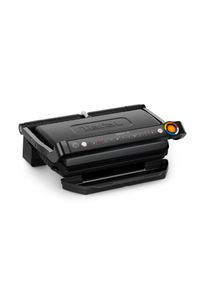 Kontaktgrill Tefal "OptiGrill+ XL, erneuerte Kochstufenanzeige, 9 automatische Programme", schwarz, B:39,5cm H:43cm T:33cm, Kontaktgrill_Standgrill_Tischgrill_Teppanyakigrill, Kontaktgrill, ein manuelles Programm, sp&uuml;lmaschinengeeignete Platten, GC7278