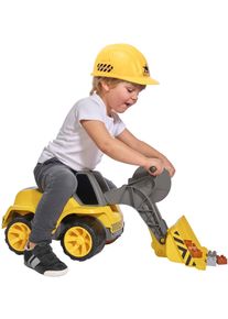 Spielzeug-Bagger BIG "BIG Power Worker Maxi Loader", gelb, Spielzeugfahrzeuge, KinderB:30cm H:34cm T:73cm, Spielzeug-Bagger, Made in Germany, B:30cm H:34cm T:73cm