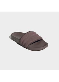 Pantolette adidas Sportswear "SHOWER ADILETTE", Damen, Gr. 42, earth strata, earth strata, earth strata, Leder, Schuhe Pantolette
