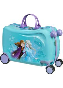 Kinderkoffer Undercover "Ride-on Trolley, Frozen", M&auml;dchen, Gr. B/H/T: 47,5cm x 32cm x 23cm 20 l, bunt (frozen), Polycarbonat, bedruckt, Koffer Kinderkoffer, zum sitzen und ziehen