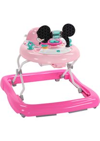 Lauflernhilfe Bright Starts "MINNIE MOUSE Tiny Trek&trade; Walker, Forever Besties&trade;, 2-in-1 Walker", rosa, Lauflernhilfen, KinderB:62cm H:60cm T:71cm, Kunststoff, Metall, Polyester, Lauflernhilfe, mit Licht und Sound, B:62cm H:60cm T:71cm