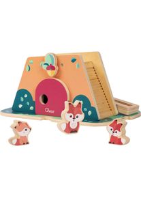 Spielwelt Chicco "My Woods Friends - Der Fuchsbau", bunt, Spielfigurenwelten, KinderB:20cm H:14cm T:28,5cm, Holz, Spielwelt, B:20cm H:14cm T:28,5cm