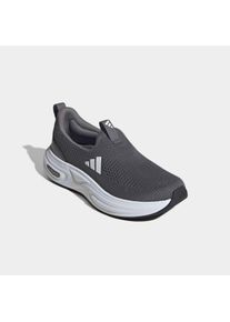 Walkingschuh adidas Sportswear "CLOUDFOAM CUXXION - LOUNGE", Herren, Gr. 42,5, grau four, ftwr wei&szlig;, core schwarz, Synthetik, Textil, Schuhe Walkingschuh