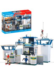 Konstruktions-Spielset Playmobil "Polizei-Kommandozentrale (71873), Action Heroes", bunt, Spielbausteine, Kinder, Kunststoff, Konstruktions-Spielset, Made in Europe