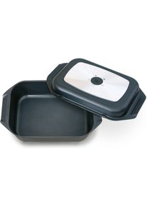 Br&auml;ter ELO "Karree Rechteckbr&auml;ter 42x26cm", schwarz, B:26cm H:12,2cm L:42cm &Oslash;:42cm, T&ouml;pfe, Br&auml;ter