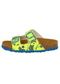 Pantolette Lico "Pantolette Bioline Top", M&auml;dchen, Gr. 33, gelb, Synthetik, Schuhe Pantolette