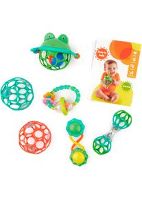 Rassel Bright Starts "Little Shakers, Rassel-Geschenkset", bunt, Greifspielzeug, Baby, Kunststoff, Metall, Rassel, mit Sound
