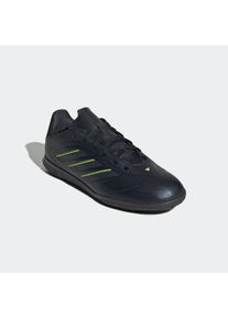 Fu&szlig;ballschuh adidas Performance "COPA PURE 3 CLUB INDOOR KINDER", Kinder, Gr. 34, schwarz (core schwarz, dgh solid grau, lucid lemon), Synthetik, Schuhe Fu&szlig;ballschuh, geeignet als Hallenschuhe, f&uuml;r Kinder & Jugendliche