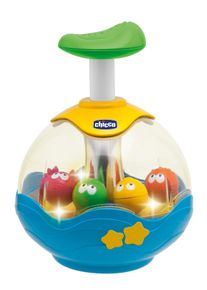 Tierkreisel Chicco "Aquarium", blau (blau, gelb), Kreisel, BabyH:20cm &Oslash;:15cm, Tierkreisel, mit Licht & Sound, H:20cm &Oslash;:15cm