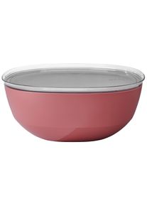 Schale Mepal "Servierschale mit Deckel Silueta 5000 ml", bunt (vivid mauve), L:30,1cm, Sch&uuml;sseln, Schale