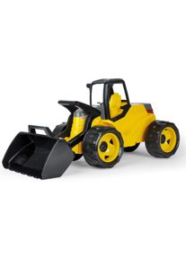 Spielzeug-Radlader LENA "Giga Trucks, Aufsitz-Schaufellader Pro", gelb, Spielzeugfahrzeuge, KinderB:28cm H:33cm T:67cm, Kunststoff, Spielzeug-Radlader, Made in Europe, B:28cm H:33cm T:67cm
