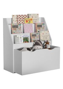 Standregal Vcm "Kinderregal B&uuml;cherregal Schublade Regal Besira L", wei&szlig;, Regale, Standregal