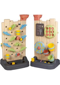 Spielcenter Smoby "Smoby Life, Activity Wall 6-in-1", bunt, Motorikspielzeug, BabyB:48cm H:88cm T:43cm, Kunststoff, Spielcenter, Made in Europe, B:48cm H:88cm T:43cm