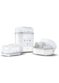 Dampfsterilisator Chicco "Modularer Sterilisator 3in1", Baby, wei&szlig;, Sterilisatoren Dampfsterilisator