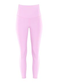 Leggings WINSHAPE "7/8-Tights HWL317C", Damen, Gr. XL, Normalgr&ouml;&szlig;en, rosa (lavender rose), 85% Polyester, 15% Elasthan, Hosen Leggings, mit V-Shape Applikation und Core-Bund