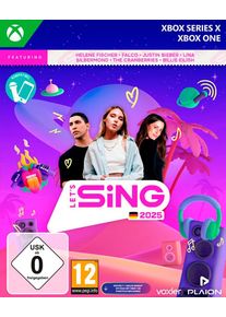Ravenscourt Spielesoftware "Let's Sing 2025 German Version", transparent (ohne farbbezeichnung), Xbox One, Spielesoftware, Spielesoftware