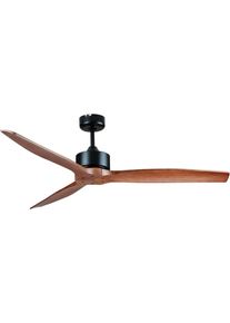 Sonnenk&ouml;nig Deckenventilator SONNENK&Ouml;NIG "Livorno, Leistung 70W, laufruhig, 1 / 2 / 4 h Timer, 4800 m&sup3;/h", schwarz, B:123cm H:33,5cm T:123cm, Ventilatoren, Deckenventilator, Fernbedienung, 3 Stufen