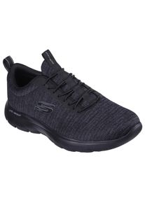 Slip-On Sneaker Skechers "SUMMITS-", Herren, Gr. 45, Textil, schwarz, Schuhe Slip-On Sneaker, Slipper, Freizeitschuh, Halbschuh mit Elastic Schn&uuml;rsenkel