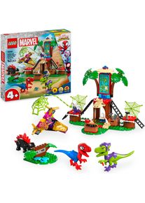 Konstruktionsspielsteine Lego "Showdown am Baumhaus: Spidey-Rex vs. Gobby-Raptor (11200), Lego Spidey", bunt, Spielbausteine, Kinder, Kunststoff, Konstruktionsspielsteine, Made in Europe