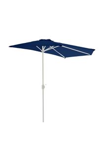 Sonnenschirm Vcm "Sonnenschirm, halbrund blau", blau, Obermaterial: 100% Sonstiges Material (Ananasfaser) AM_PF ., Standschirme, Sonnenschirm