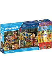 Konstruktions-Spielset Playmobil "Novelmore, Ritter von Novelmore (71487), My Figures", bunt, Spielbausteine, Kinder, Kunststoff, Konstruktions-Spielset, Made in Europe