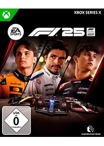 EA Games ELECTRONIC ARTS Spielesoftware "EA Sports F1 25", transparent (ohne farbbezeichnung), Xbox Series X, Spielesoftware, Spielesoftware