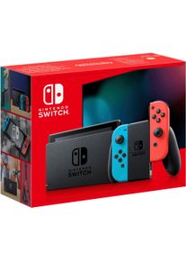 NINTENDO SWITCH Spielekonsole "Switch Neon-Rot/Neon-Blau", bunt (neonrot, neonblau), B:23,9cm H:10,2cm T:1,39cm, Spielekonsolen, Konsole r/b, Spielekonsole